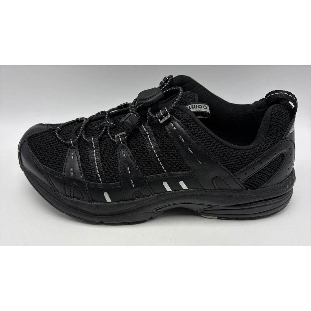 Dr Comfort Refresh Athletic Shoe Sneaker Womens 10 XW Diabetic Black 3910 Read